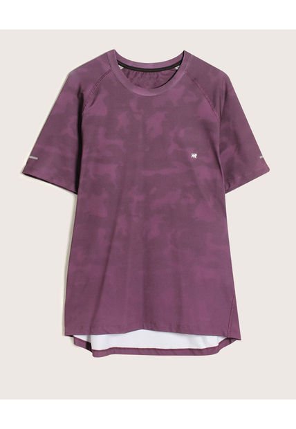 Camiseta Para Hombre Manga Corta Color Morado Marca Patprimo #44090756