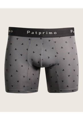 Boxer X3 Para Hombre Fleat Seamer Medio Color Negro Marca Patprimo #44000373