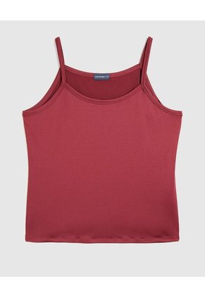 Camiseta Para Mujer Manga Larga Cuello Redondo Color Vino Marca Patprimo #14091432