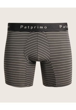 Boxer X3 Para Hombre Fleat Seamer Medio Color Negro Marca Patprimo #44000373