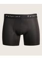 Boxer X3 Para Hombre Fleat Seamer Medio Color Negro Marca Patprimo #44000373 de Patprimo