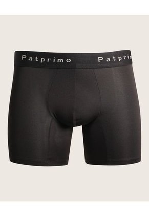 Boxer X3 Para Hombre Fleat Seamer Medio Color Negro Marca Patprimo #44000373