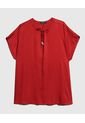 Blusa Para Mujer Manga Corta Color Rojo Marca Patprimo #14121362 de Patprimo