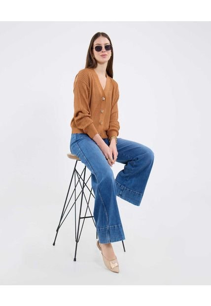 Jean Para Mujer Wide-Leg Color Azul Marca Patprimo #30160465