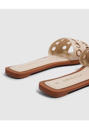 Sandalias Para Mujer Sandalia Color Beige Marca Patprimo #30690104