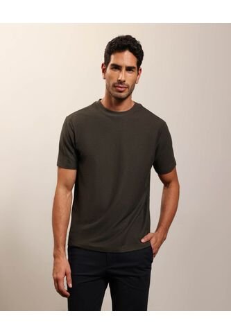 Camiseta Para Hombre Manga Corta Cuello Redondo Color Verde Marca Patprimo #44090938 Patprimo