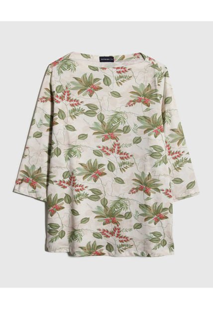 Camiseta Para Mujer Manga 3/4 Color Beige Marca Patprimo #14091391