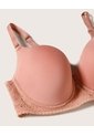 Brasier Copa Entera Unicolor Base En Encaje  Para Mujer Rosa Patprimo de Patprimo