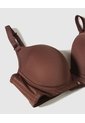 Brasier Copa Entera Unicolor  Para Mujer Café Patprimo de Patprimo