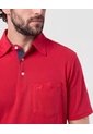 Polo Con Bolsillo De Parche Para Hombre  Para Hombre Rojo Patprimo de Patprimo