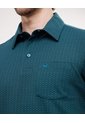 Polo Estampada, Cuello Duro  Para Hombre Verde Patprimo de Patprimo