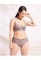 Brasier Copa Entera Unicolor Talle Largo  Para Mujer Café Patprimo de Patprimo