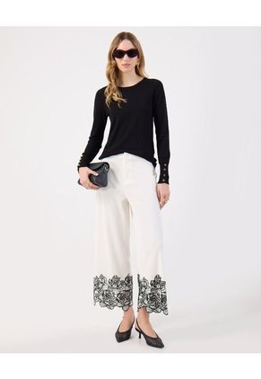 Pantalón  Para Mujer Moda Color Blanco Marca Patprimo #30072042