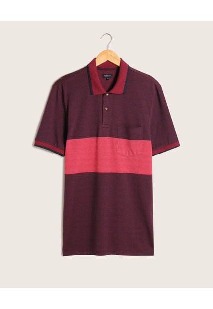 Polo Para Hombre Cuello Tejido Con Bolsillo Color Azul  Marca Patprimo #44112384