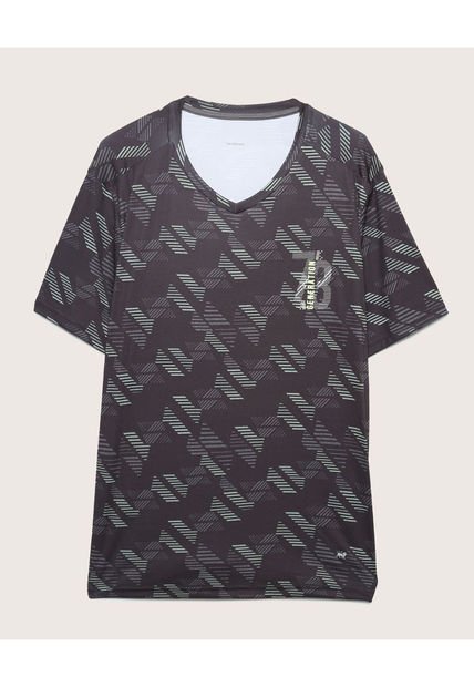 Camiseta Para Hombre Manga Corta Color Gris  Marca Patprimo #44090780