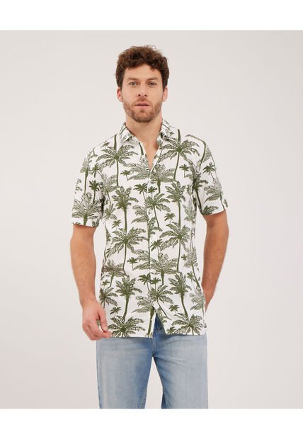 Camisa Para Hombre Manga Corta Sin Bolsillo Color Negro Marca Patprimo #44012912