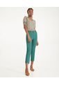 Pantalon Chino Mujer Patprimo Verde 30071623-0006 de Patprimo