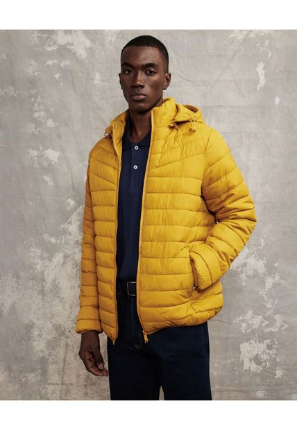Chaqueta Para Hombre Acolchada Color Amarillo  Marca Patprimo #44080252