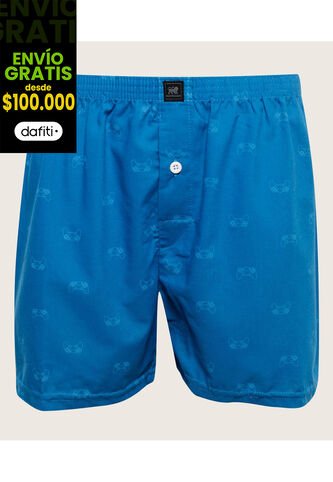 Boxer Para Niño Bragueta Color Azul Rey Marca Patprimo #63000046 Patprimo