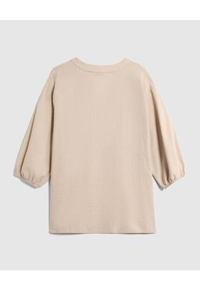 Blusa  Para Mujer Manga 3/4 Color Café Marca Patprimo #14121414