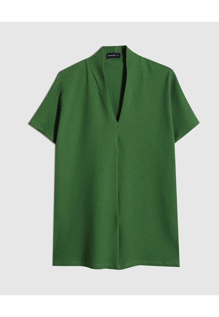 Camiseta Para Mujer Manga Corta Color Verde  Marca Patprimo #14091389