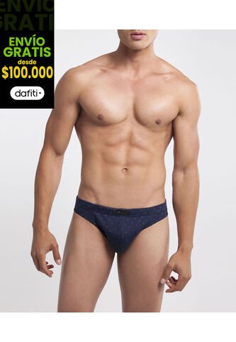 Pantalóncillo X1 Para Hombre Tanga Color Azul Marca Patprimo #10054 Patprimo