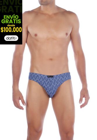 Pantalóncillo X1 Para Hombre Tanga Color Celeste Marca Patprimo #10054 Patprimo