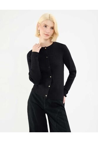 Saco Para Mujer Cardigan Color Negro Marca Patprimo #30330603 Patprimo
