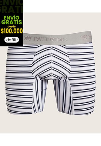 Boxer X1 Para Hombre Fleat Seamer Medio Color Hueso Marca Patprimo #44000199 Patprimo