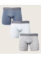 Boxer X3 Para Hombre Fleat Seamer Medio Color Surtido Marca Patprimo #44420001 de Patprimo
