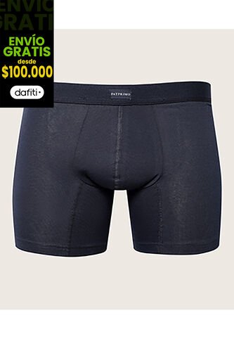Boxer X1 Para Hombre Filete Medio Color Azul Marca Patprimo #44000432 Patprimo