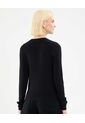 Saco Para Mujer Cardigan Color Negro Marca Patprimo #30330603 de Patprimo