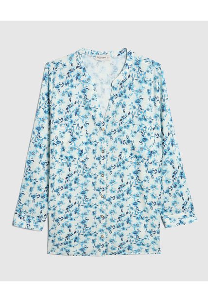 Blusa Para Mujer Manga Larga Color Azul  Marca Patprimo #14121338