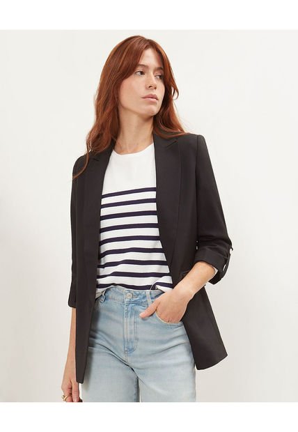 Blazer Para Mujer Blazer Color Negro Marca Patprimo #30400124