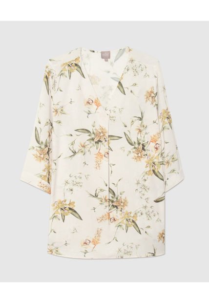 Blusa Para Mujer Manga 3/4 Color Beige Marca Patprimo #14121324