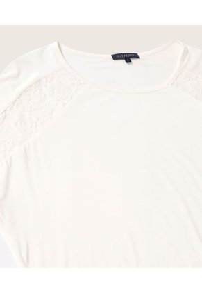 Pijama Para Mujer Patprimo Pijama M/C Capri Blanco En Viscosa