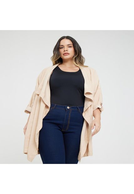 Chaqueta Para Mujer Desestructurada Color Café  Marca Patprimo #14080135