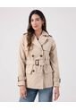 Chaqueta Para Mujer Trench Color Crema Marca Patprimo #30080567 de Patprimo