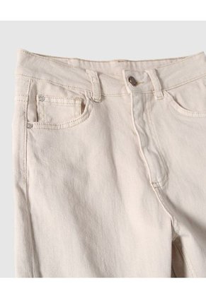 Jean Para Mujer Capri Patprimo En Color Beige #30160326