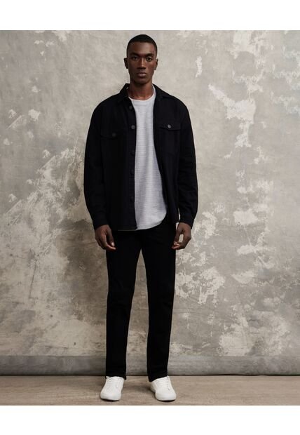 Jean Regular Stretch  Para Hombre Negro Patprimo