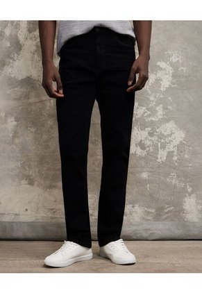 Jean Regular Stretch  Para Hombre Negro Patprimo