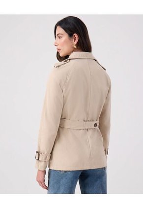 Chaqueta Para Mujer Trench Color Crema Marca Patprimo #30080567