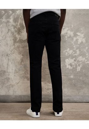 Jean Regular Stretch  Para Hombre Negro Patprimo