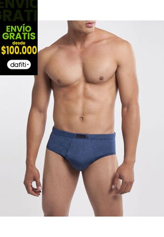 Pantalóncillo X1 Para Hombre Clasico Color Azul Pastel Marca Patprimo #10040 Patprimo