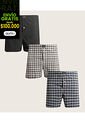 Boxer X3 Para Hombre Bragueta Amplio Color Surtido Marca Patprimo #44000417 de Patprimo