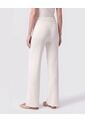 Pantalón De Caída Fluida Mujer  Para Mujer Crema Patprimo de Patprimo