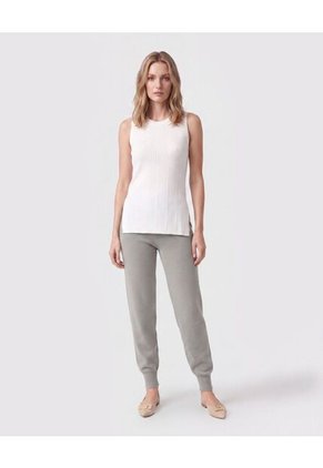 Pantalón Jogger En Tejido De Punto Para Mujer Para Mujer Verde Patprimo