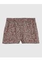Pijama Short Con Cuello En V Para Mujer  Para Mujer Café Patprimo de Patprimo