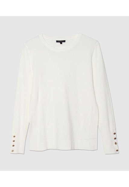 Saco Para Mujer Cuello Redondo Color Blanco Marca Patprimo #30330551
