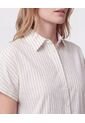 Camisa Manga Con Doblez Mujer  Para Mujer Blanco Patprimo de Patprimo